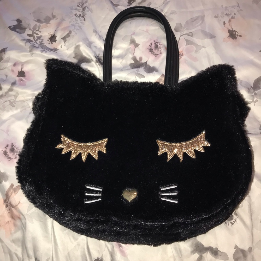 Betsy Johnson Faux Fur purse